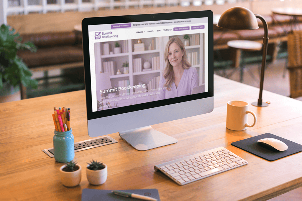 bookkeeping website template-ajt digital designs