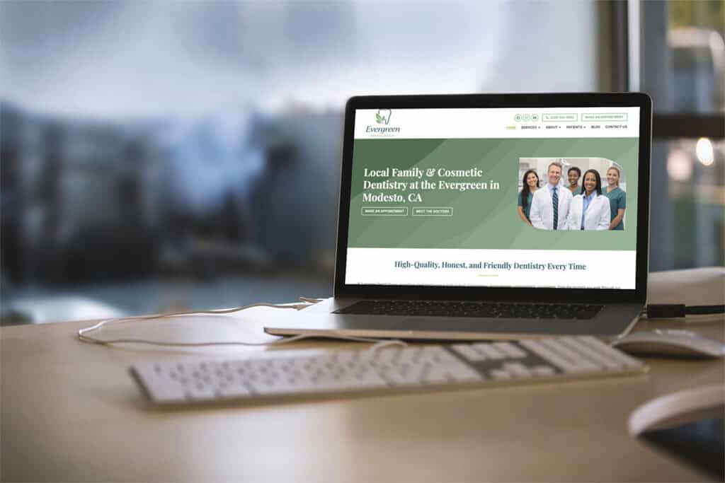 dentistry website template - ajt digital designs